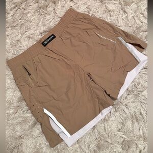 BOGO 🛍️ Infinity Brown Athletic Shorts